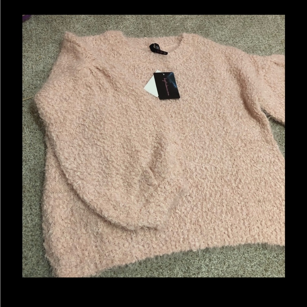 Final price 🔥oversized blush  sweater super soft